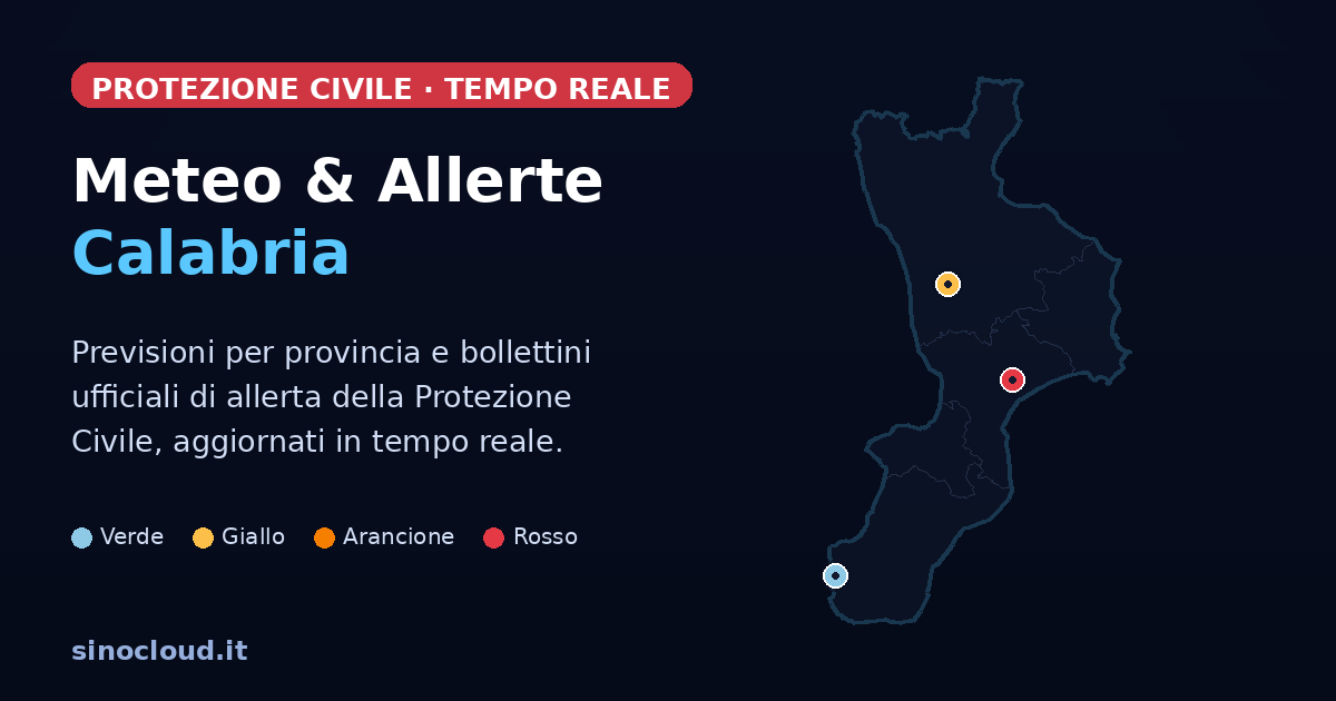 Meteo Calabria WebGIS